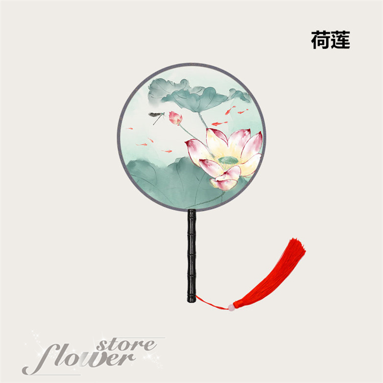 団扇 うちわ 布製 扇子 おしゃれ かわいい イラスト レディース 夏祭り 浴衣 花火大会 Flower950 Flowerstore 通販 Yahoo ショッピング