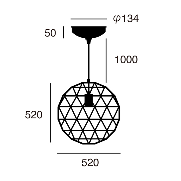 ARC PENDANT LIGHT （アーク ペンダント ライト） AW-0594 【送料無料