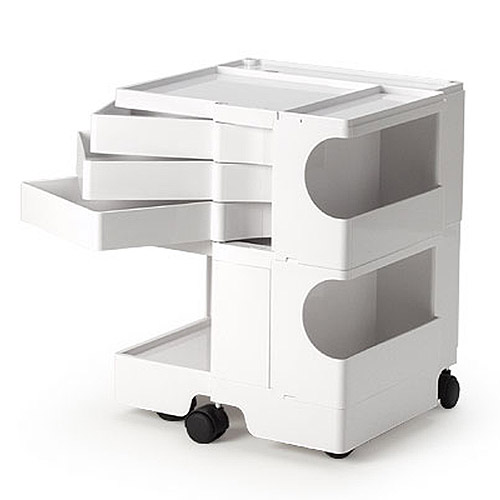 Joe colombo ボビーワゴン2段3トレイ Joe Colombo（ジョエ・コロンボ） 正規輸入品 BOBY WAGON 2×3 WHITE