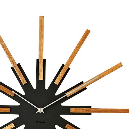 【新品】 インターフォルム 掛け時計 シリオ CL-3346 ブラック 44㎝ クロック(掛) シリオ CL-3346 掛時計の通販｜東京インテリア公式通販