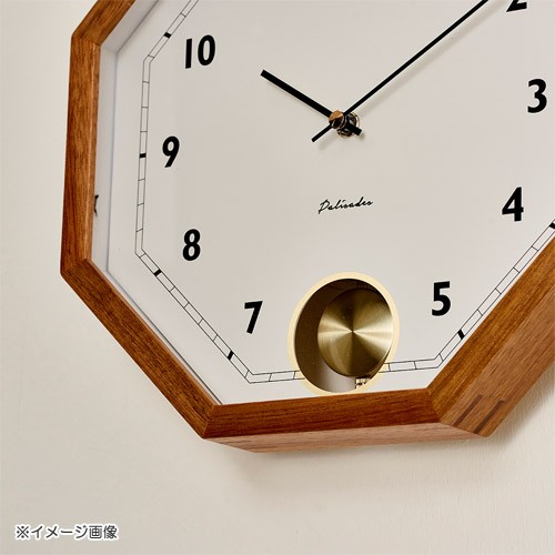 INTERFORM（インターフォルム） GORLIZ WALL CLOCK BROWN （ゲルリッツ