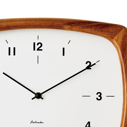 INTERFORM（インターフォルム） NIFFER WALL CLOCK LIGHTBROWN