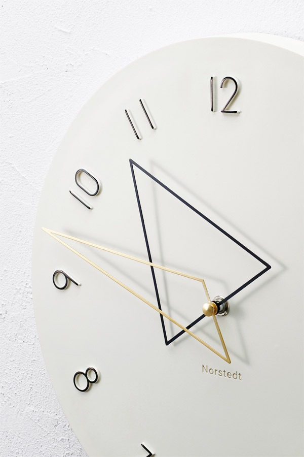 INTERFORM（インターフォルム） COLMIO WALL CLOCK IVORY （コルミオ