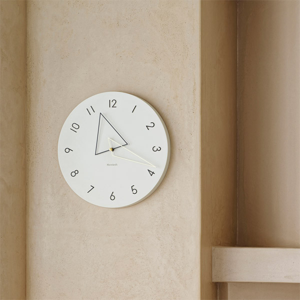 INTERFORM（インターフォルム） COLMIO WALL CLOCK IVORY （コルミオ