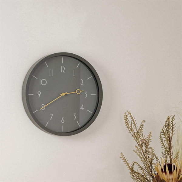 INTERFORM（インターフォルム） VETELI WALL CLOCK GRAY （ヴェテリ