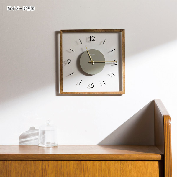インターフォルム 掛け時計 CL-4424BN ラトゥリ ブラウン INTERFORM（インターフォルム） LATURI WALL CLOCK BROWN （ラトゥリ