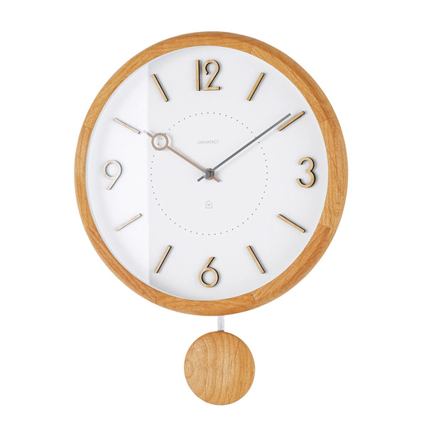 CL-4425/振り子時計　Komero コメロ ウォールクロック INTERFORM（インターフォルム） KOMERO WALL CLOCK （コメロ ウォール