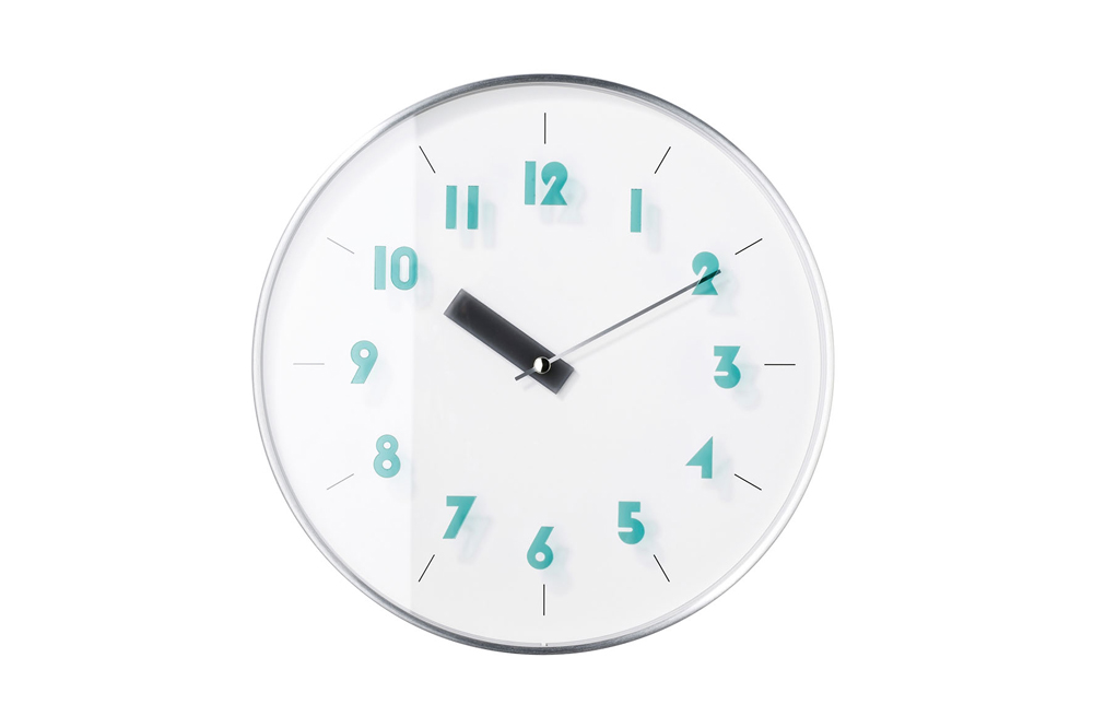 AURIC WALL CLOCK GREEN�i�I�[���N �E�H�[�� �N���b�N �O���[���j CL-4622gn �y���������z �y�|�C���g10�{�z �yIF�z