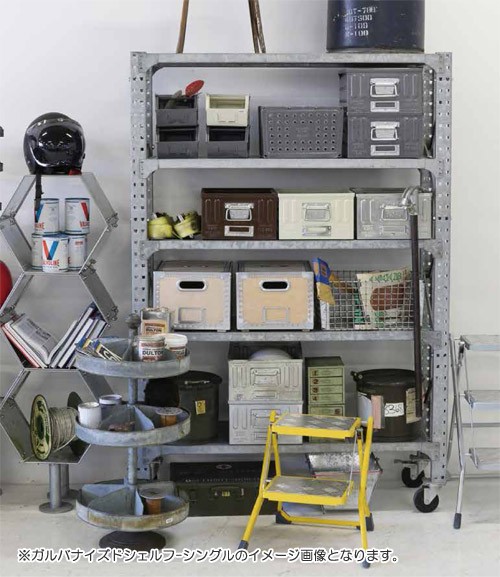 ダルトン DULTON】 GALVANIZED SHELF DOUBLE （ガルバナイズド