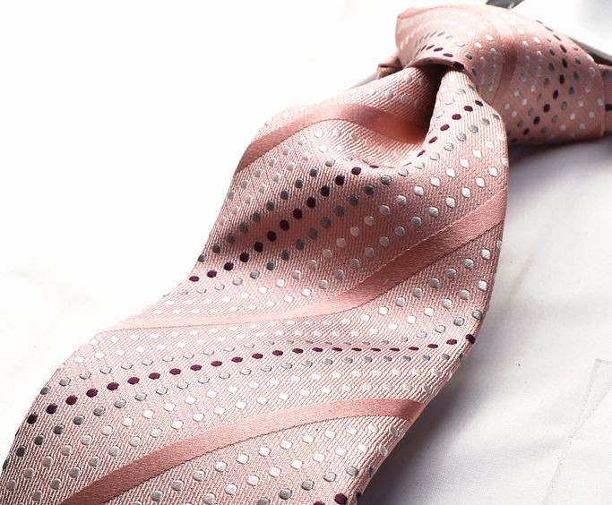 未使用級★ディオールオム　フラミンゴ柄　ネクタイ　シルク　ピンク系 m20911384024_1.jpg?1758607181