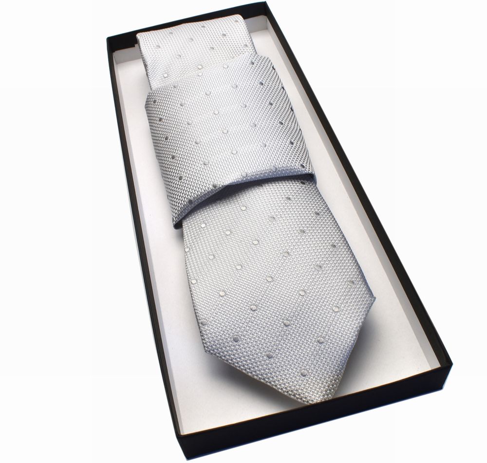 ネクタイ シルバー グレー フォーマル ポケットチーフ 礼装 結婚式