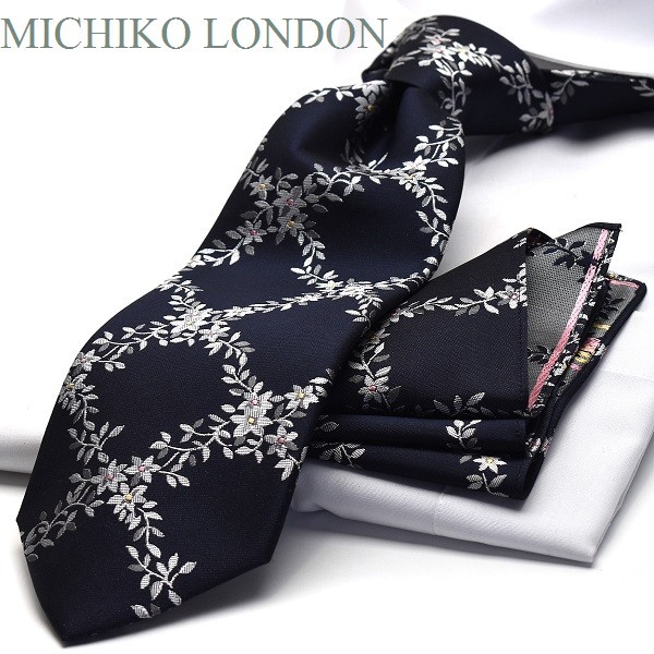 ネクタイ プレゼント ギフト クリスマス ブランド MICHIKO LONDON ミチコロンドン MHT-76日本製 シルク :mht-76:ネクタイの専門店Flying  Blue - 通販 - Yahoo!ショッピング