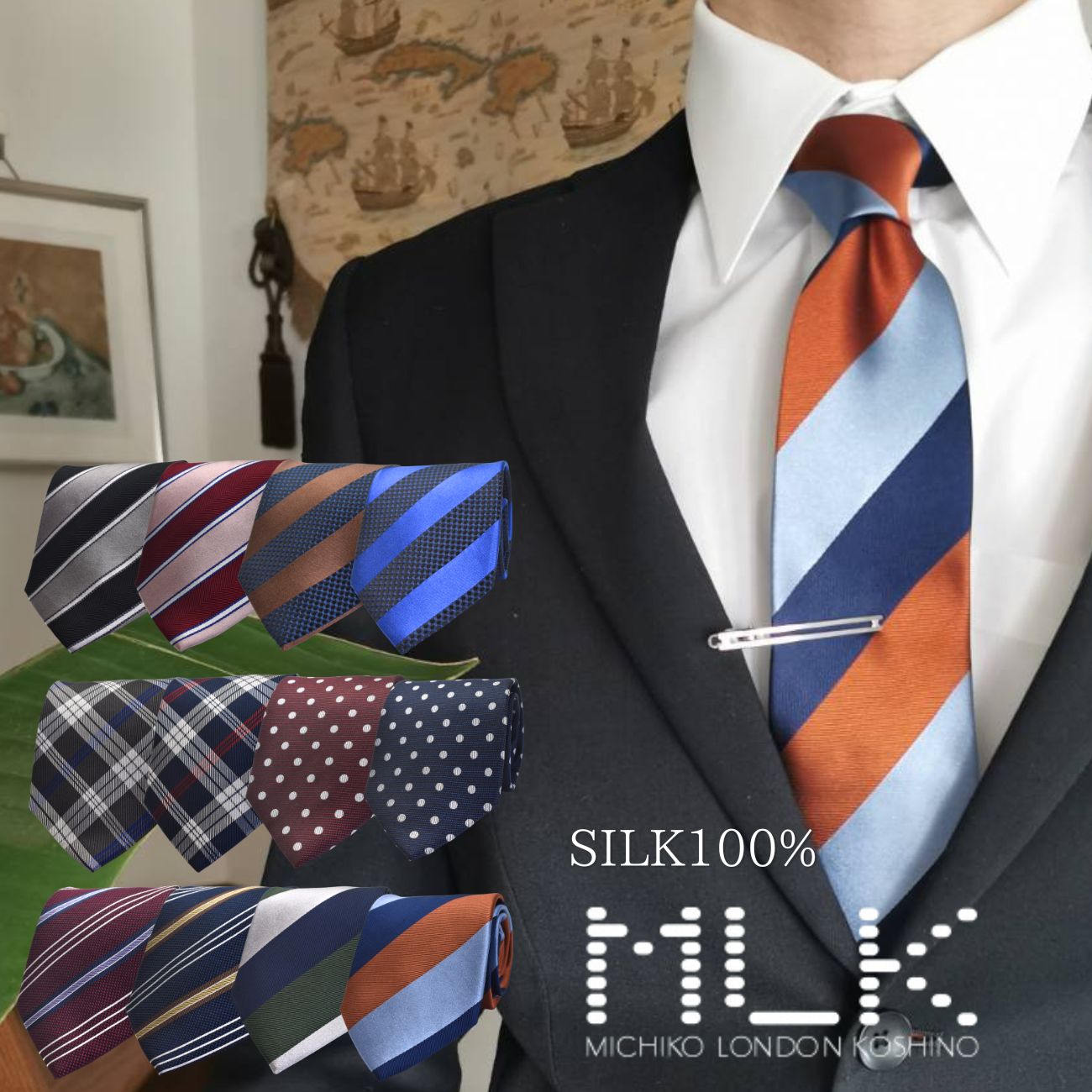 MICHIKO LONDON（ミチコロンドン） ネクタイ おしゃれ 父の日 ギフト