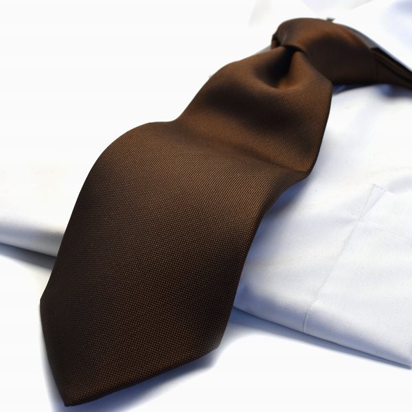 MICHIKO LONDON（ミチコロンドン） ネクタイ 無地 ブラウン M-MUK-145