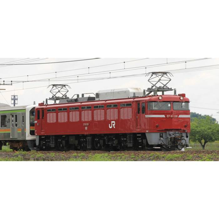 Nゲージ EF81形 JR東日本仕様・双頭形連結器付 鉄道模型 電気