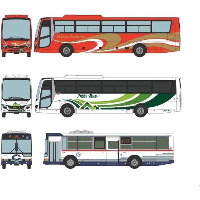 Amazon.co.jp: 【開封済】THE BUS COLLECTION 国鉄バスセット