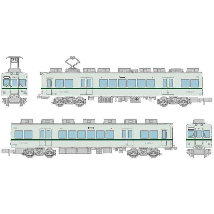 Nゲージ 鉄道コレクション 銚子電気鉄道22000形 (22007編成) 2両セット