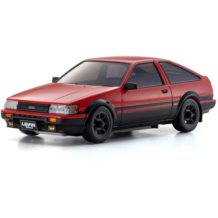 ミニッツAWD トヨタ カローラレビン AE86 レッド/ブラック 京商