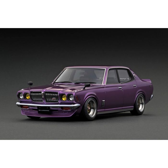 1/18 イグニッションモデル Nissan 日産 Bluebird ブルーバード U 2000GTX (G610) Purple Metallic ミニカー 模型 ティーケー・カンパニー IG3171 新製品予約 イグニッションモデル ミニカー 2000GTX G610 1/18 Nissan 日産 Bluebird ブルーバード Purple Metallic 模型