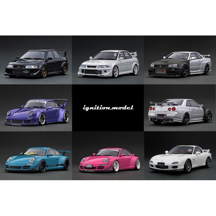 1/18 RWB 997 Pink ポルシェ PORSCHE 911 ミニカー 模型 ティーケー