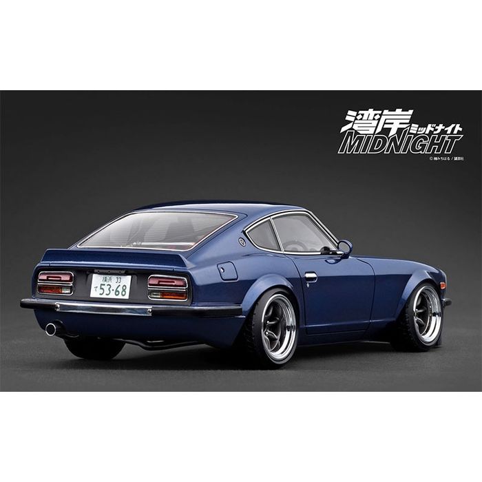 くーにょんです。 あすつく 1/18 NISSAN Fairlady Z (S30) Blue 湾岸MIDNIGHT Devil's