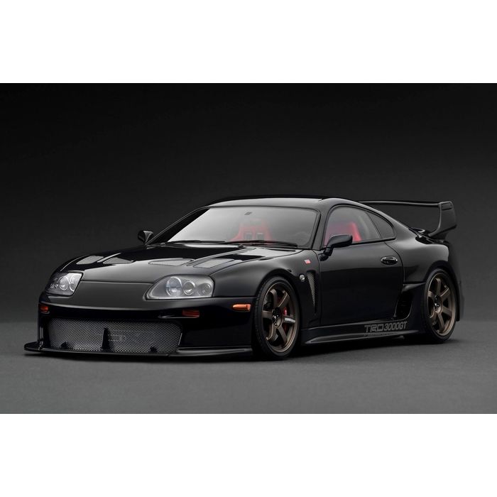 1/18 トヨタ スープラ (A80) TRD 3000GT ブラック 模型 ミニカー