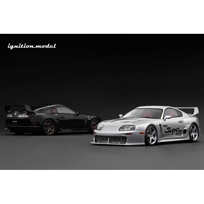 美品★ 京商otto トヨタ TRD3000GT スープラ 1/18 ミニカー 1/18 トヨタ スープラ (A80) TRD 3000GT ブラック 模型 ミニカー