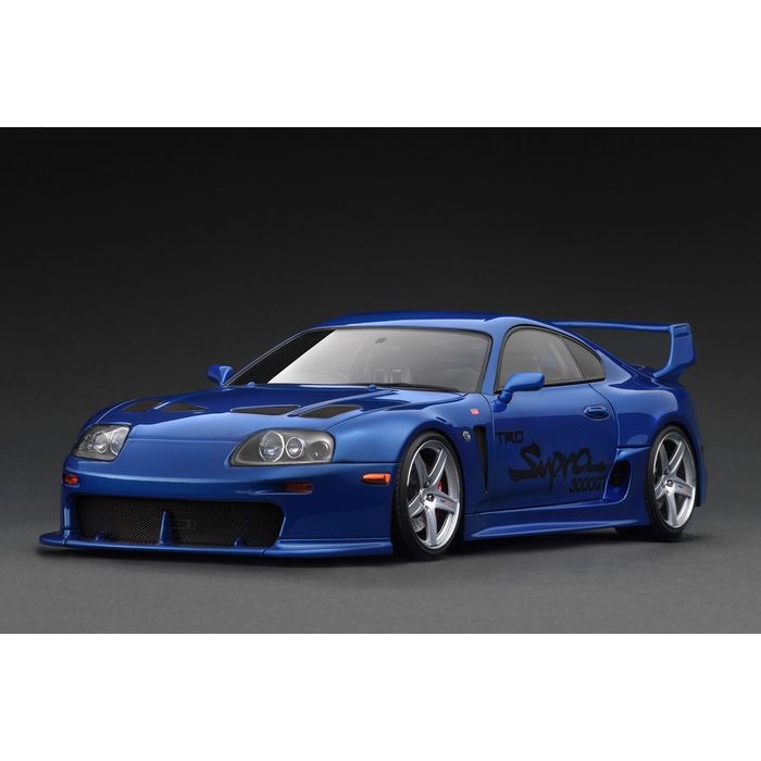 1/18 Toyota Supra (A80) TRD 3000GT Blue 完成品 ミニカー 塗装済