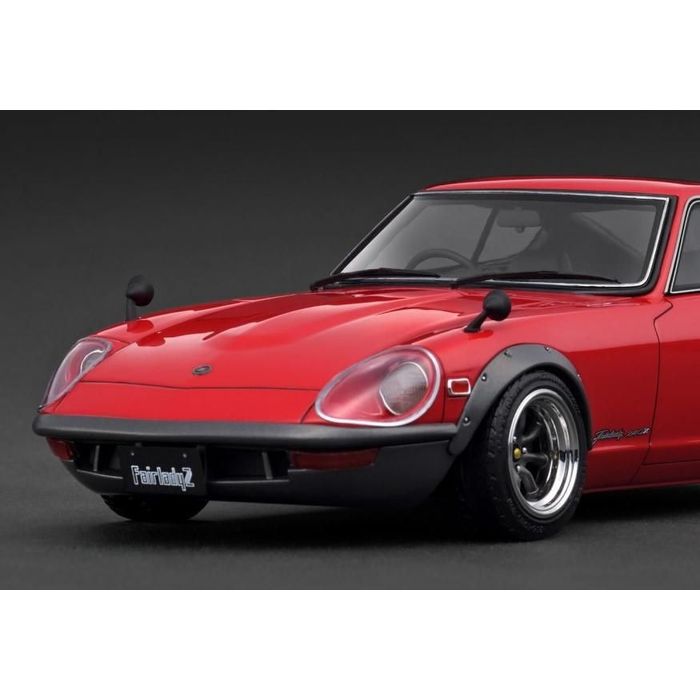 1/18 Nissan Fairlady 240ZG (HS30) Red ミニカー 模型 完成品