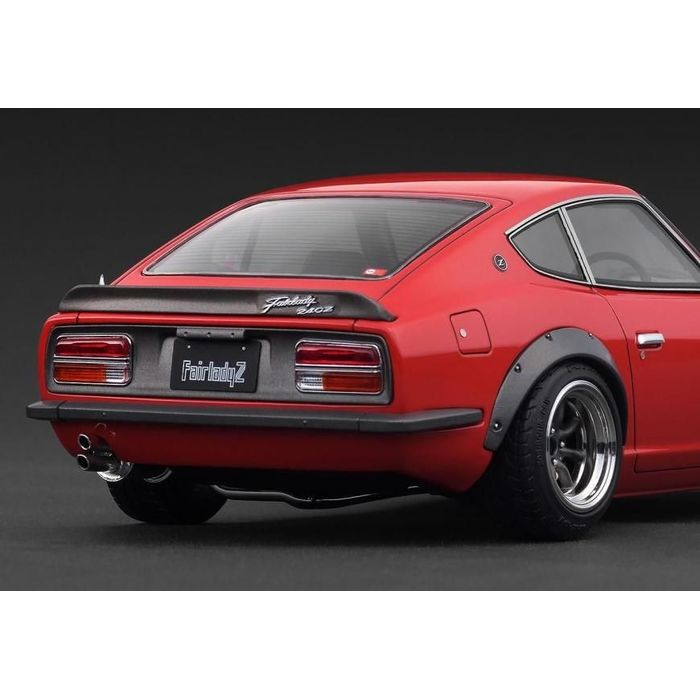 1/18 Nissan Fairlady 240ZG (HS30) Red ミニカー 模型 完成品