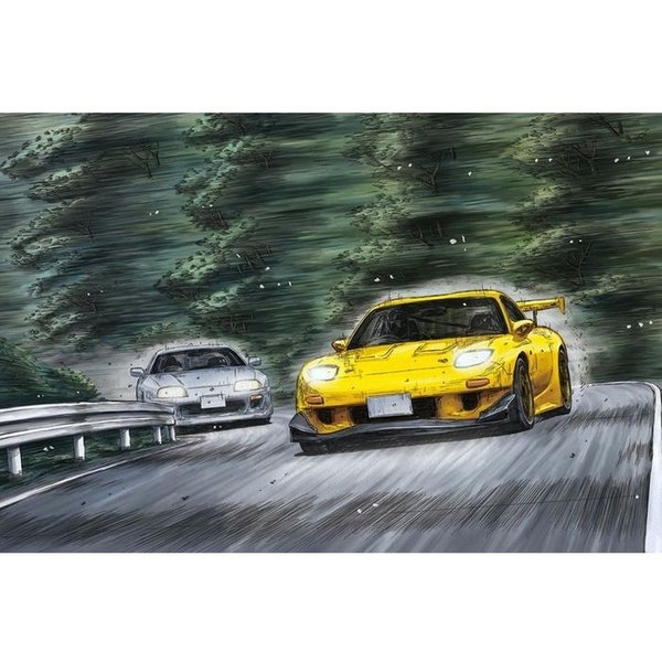 頭文字D高橋啓介MAZDA FD3S RX-7 マルチトレイ3点セット　ドンキ 頭文字D高橋啓介MAZDA FD3S RX-7 マルチトレイ3点セット ドンキ