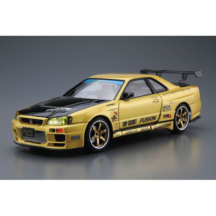 スカイライン ザ☆チューンドカー No.151/24 トップシークレット BNR34 スカイライン