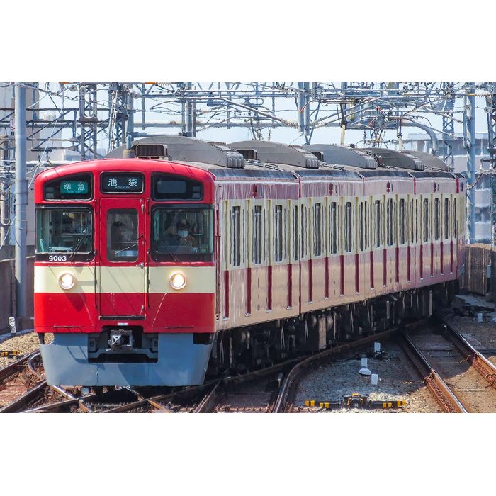 Nゲージ 西武 9000系 幸運の赤い電車 RED LUCKY TRAIN・ヘッドマーク 