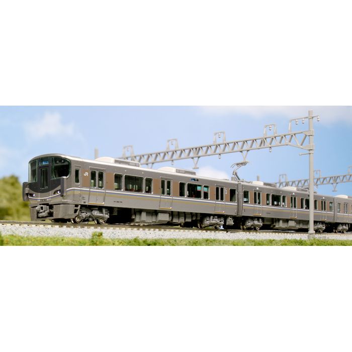 KATO_Nゲージ客車/気動車/電気機関車シリーズ① Nゲージ 225系100・700番台 新快速 Aシート 4両セット 鉄道模型 KATO