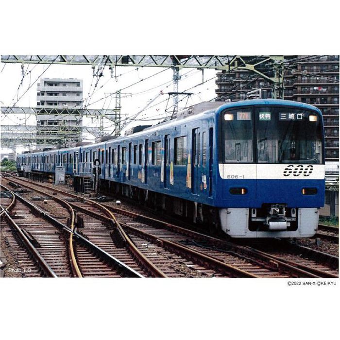 あすつく Nゲージ 京急600形 KEIKYU BLUE SKY TRAIN すみっコぐらし 8両セット 鉄道模型 電車 microace  マイクロエース A6722