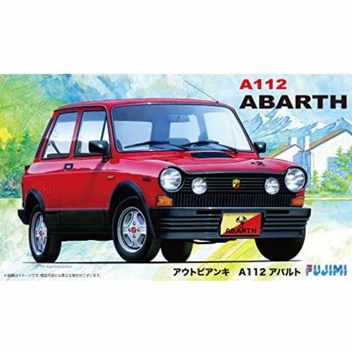 送料無料 百貨店 1/24 アウトビアンキ A112 アバルト ジオラマ 模型 ミニカー 自動車