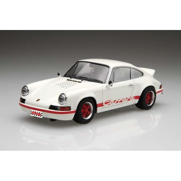 1/24 サーキットの狼シリーズ ポルシェ911 カレラRS 早瀬 左近 ジオラマ 模型 ミニカー プラモデル ジオラマ 模型 ミニカー プラモデル  フジミ模型 CW3