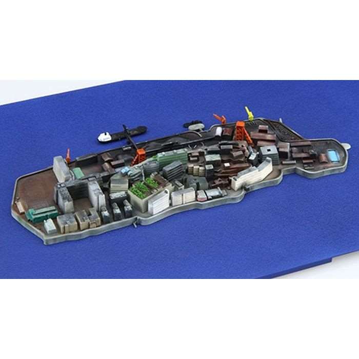 軍艦-99 1/3000 軍艦島(端島) プラモデル 模型 ジオラマ 軍艦 戦艦 