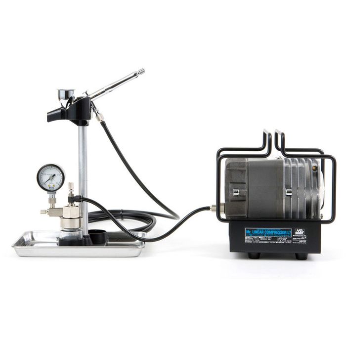 クレオス　リニアコンプレッサーL7 プラチナセット Amazon | GSIクレオス Mr.リニアコンプレッサー L7 レギュレーター