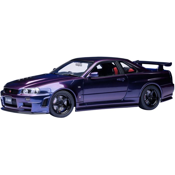 AUTOart 1/18 ニスモ Nismo R34 GT-R Z-tune （ミッドナイトパープル