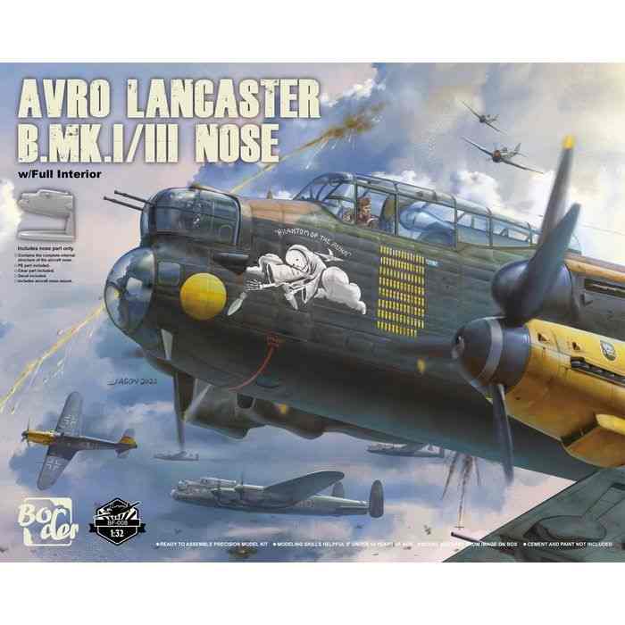 1/32 アブロ ランカスター B.MKI/III ノーズキット w/フル