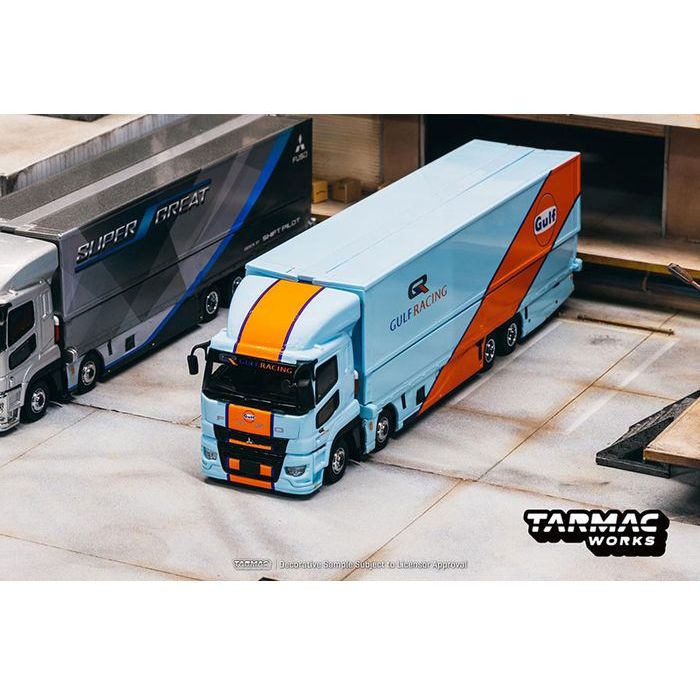 ターマックワークス 1/64 Mitsubishi Fuso Super Great GULF Racing