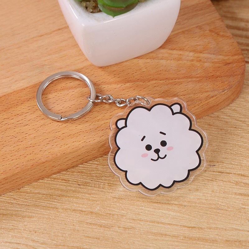 Bt21 100 本物保証 防弾少年団 Bts バンタン キーリング プラスチック キーホルダー グッズ キーチェーン 小物 小学生 人気 可愛い 中学生 飾り おしゃれ アクセサリー