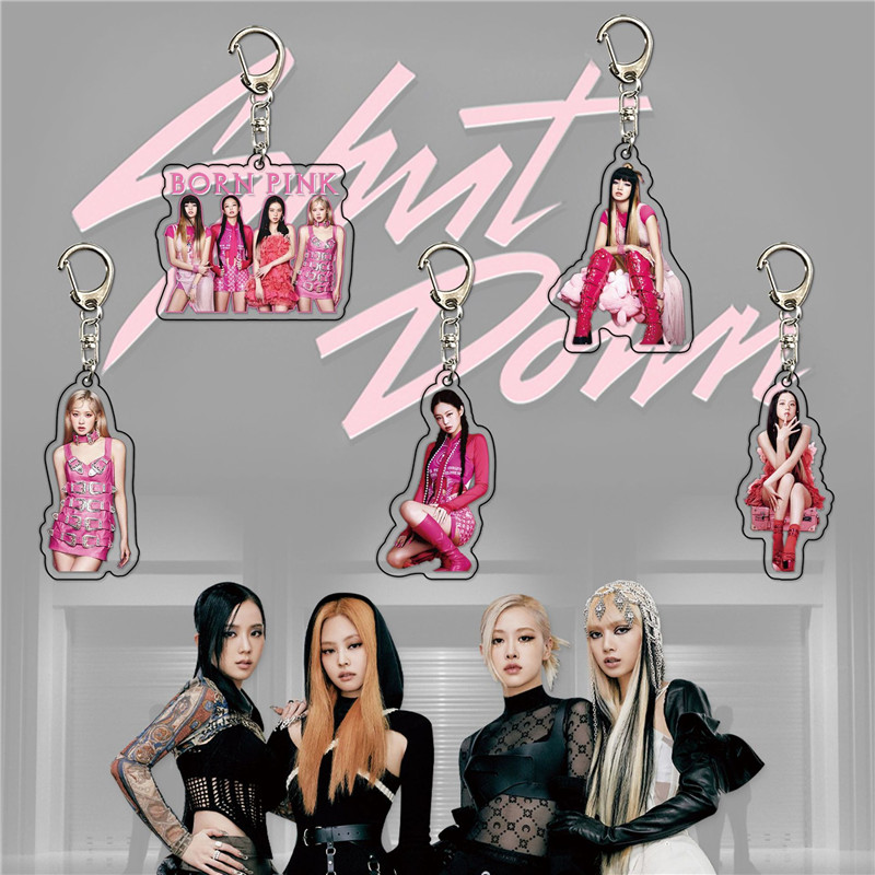 BLACKPINK Character mini KEYRING - World Tour BORN PINK