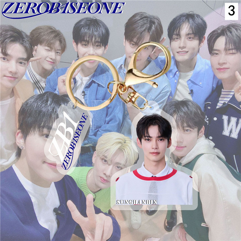 ZEROBASEONEグッズ キーリング プラスチック ZB1 キーホルダー ZEROBASEONEグッズ キーリング プラスチック ZB1 キーホルダー