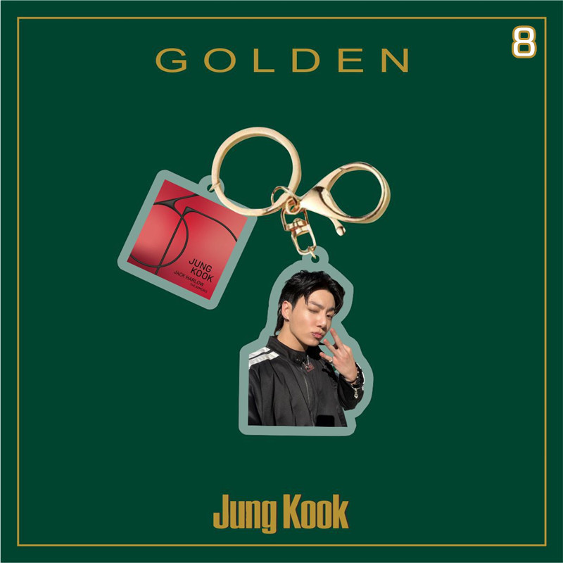 2番目半額 Jung Kookグッズ グク GOLDEN 防弾少年団 BTS バンタン 3D