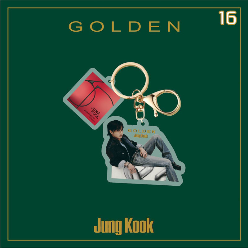 Jung Kookグッズ グク GOLDEN 防弾少年団 BTS バンタン 3D