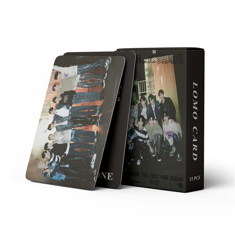 ZEROBASEONEグッズ フォト カード 55枚 セット トレカ ZB1 写真 全員 フォトカード K-POP 韓国 アイドル Youth In  The Shade 応援 小物 LOMOカード