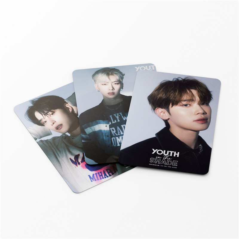 ZEROBASEONEグッズ フォト カード 55枚 セット トレカ ZB1 写真 全員 フォトカード K-POP 韓国 アイドル Youth In  The Shade 応援 小物 LOMOカード