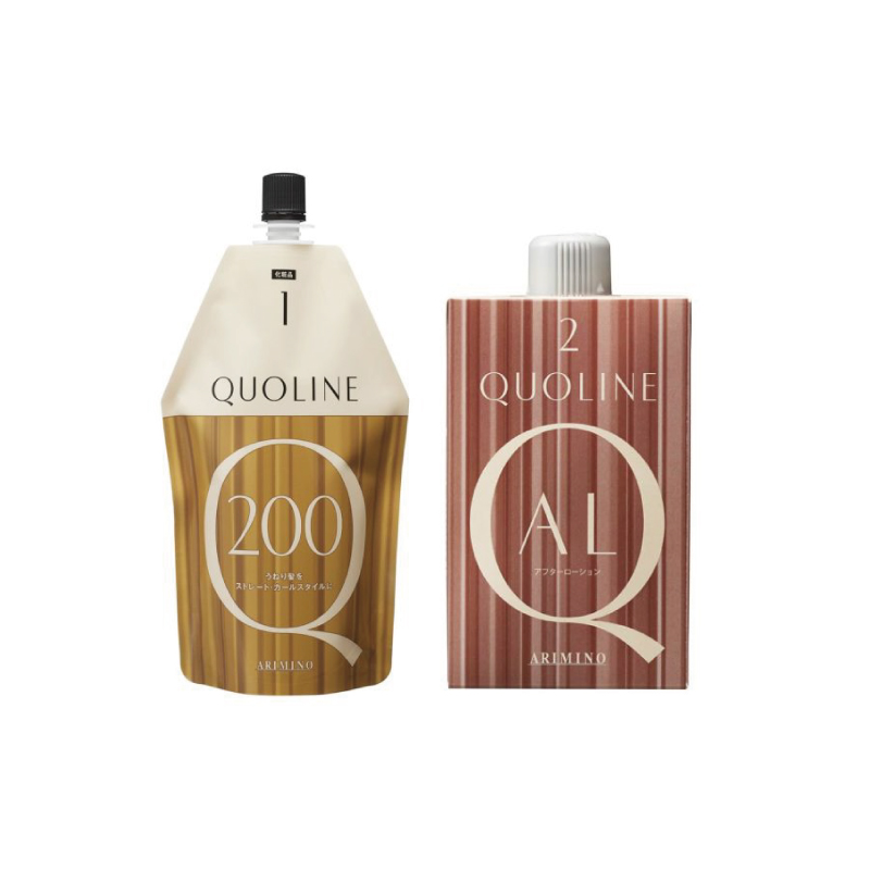 カラー剤、パーマ剤セット売り クオライン アリミノ ホット系カールセット パーマ剤 パーマ液 業務用